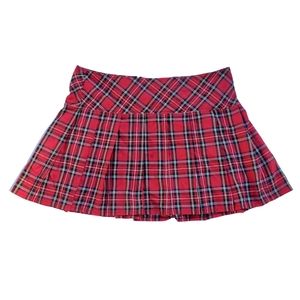 TRIPP NYC Plus size plaid flowy skater skirt